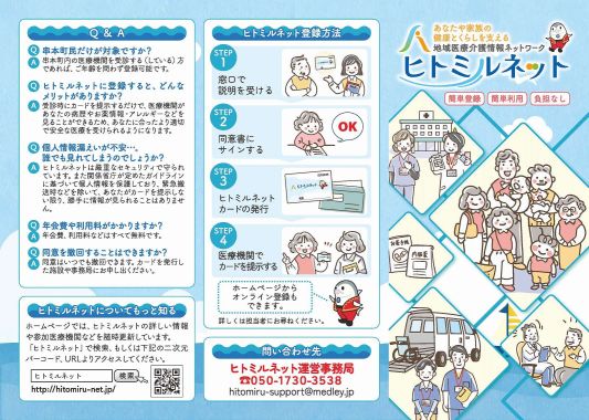 ヒトミルネットチラシ